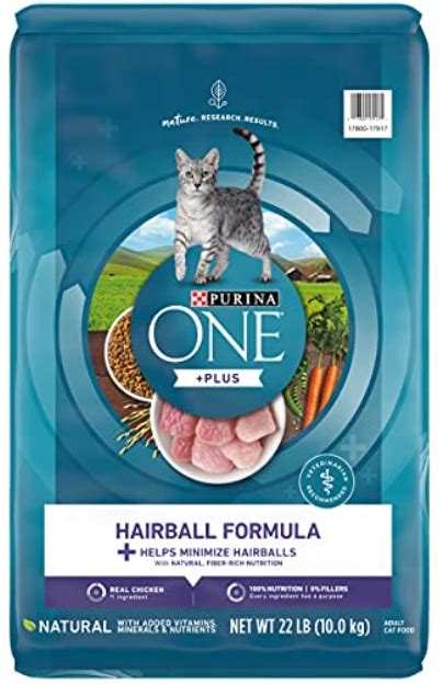 best cat food for hairballs